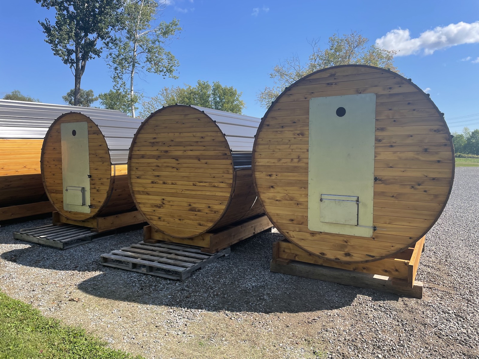 Barrel Saunas Tribeck Saunas